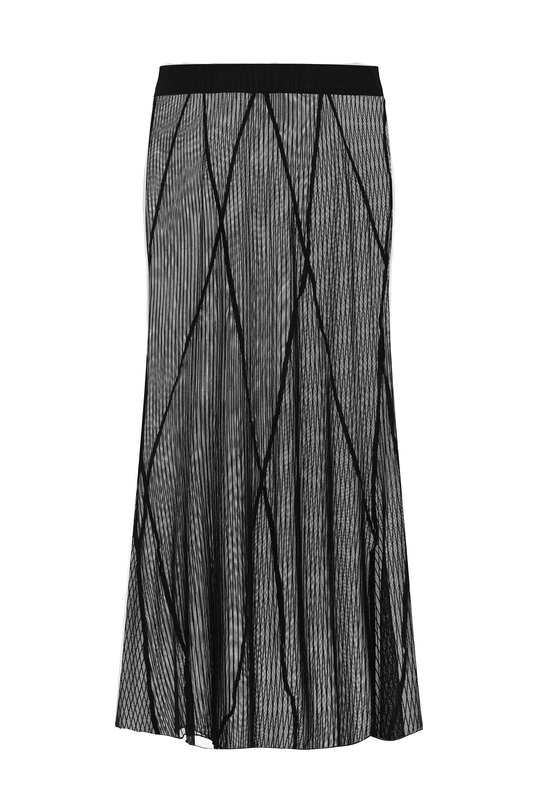 Lorenzo Midi Skirt | Black - Image 8