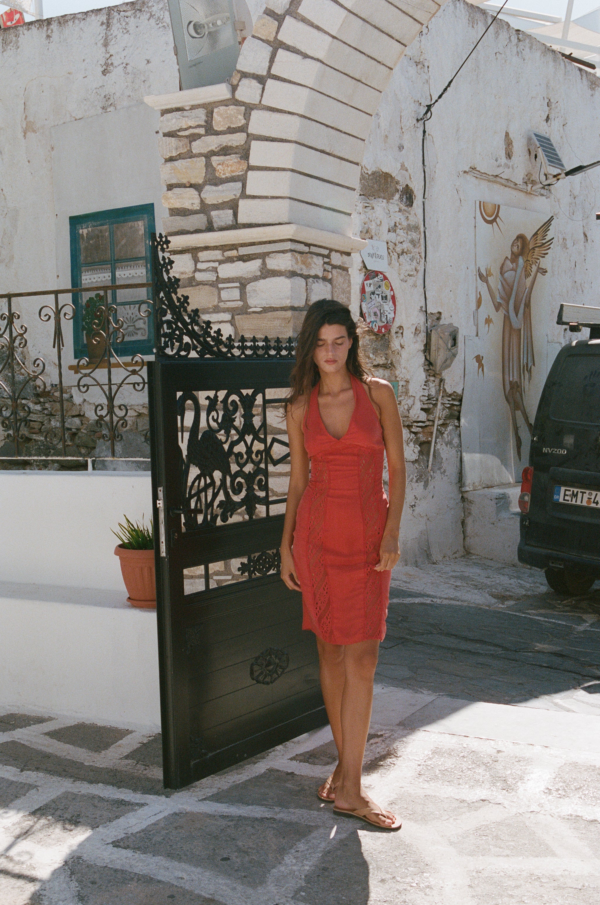 Scarlett Dress | Red - Image 5