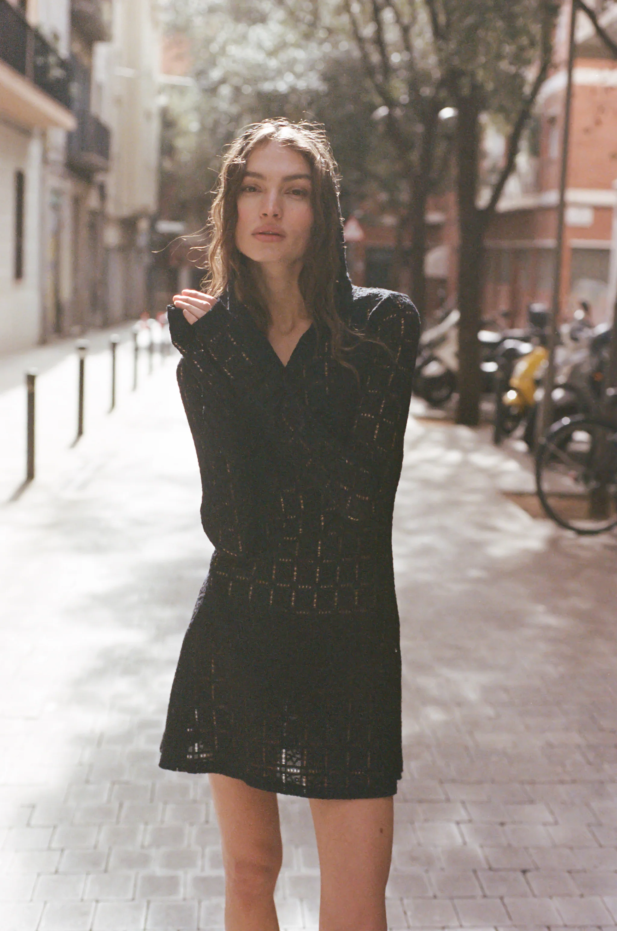 Theia Dress | Black - Image 6